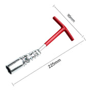4 PCS Car Spark Plug Sleeve Wrench Universal Car Disassembly Tool, Style: 21mm Short