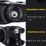FMFXTR Mountain Bike Adjustable Angle Handlebar Riser, Specification: 31.8x110mm