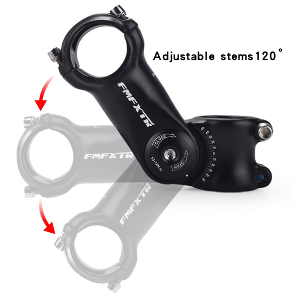 FMFXTR Mountain Bike Adjustable Angle Handlebar Riser, Specification: 31.8x90mm