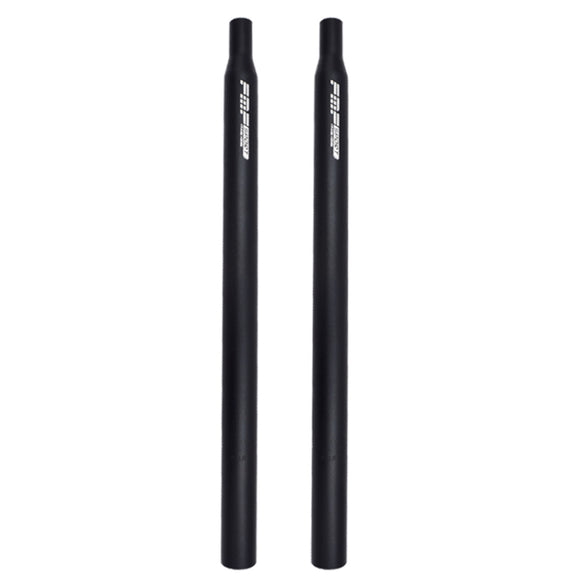 FMFXTR Aluminum Alloy Mountain Bike Extended Seat Post, Specification: 31.8x530mm (Black)