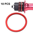 10 PCS FMFXTR Bicycle BB Middle Shaft Flying Wheel Cushion, Thickness: 1.5mm (Red) - Cap Component by FMFXTR | Online Shopping South Africa | PMc TechLife | Buy Now Pay Later Mobicred