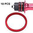 10 PCS FMFXTR Bicycle BB Middle Shaft Flying Wheel Cushion, Thickness: 3mm (Red) - Cap Component by FMFXTR | Online Shopping South Africa | PMc TechLife | Buy Now Pay Later Mobicred