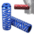 FMFXTR Bicycle Back Seat Foot Pedal Universal Back Rear Post, Color: Blue Small Hole Short - Pedals by FMFXTR | Online Shopping South Africa | PMc TechLife | Buy Now Pay Later Mobicred