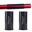 2 PCS FMFXTR Bicycle Seat Tube Reducer Sleeve Conversion Sleeve, Specification: 27.2mm To 25.4mm - Bicycle Seat Posts by FMFXTR | Online Shopping South Africa | PMc TechLife | Buy Now Pay Later Mobicred