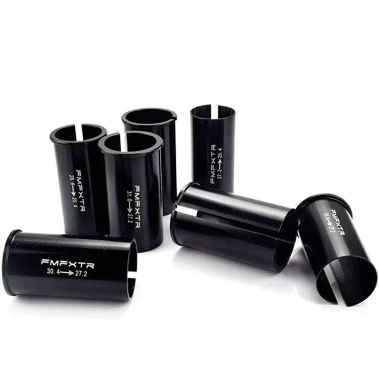 2 PCS FMFXTR Bicycle Seat Tube Reducer Sleeve Conversion Sleeve, Specification: 30.4mm To 27.2mm