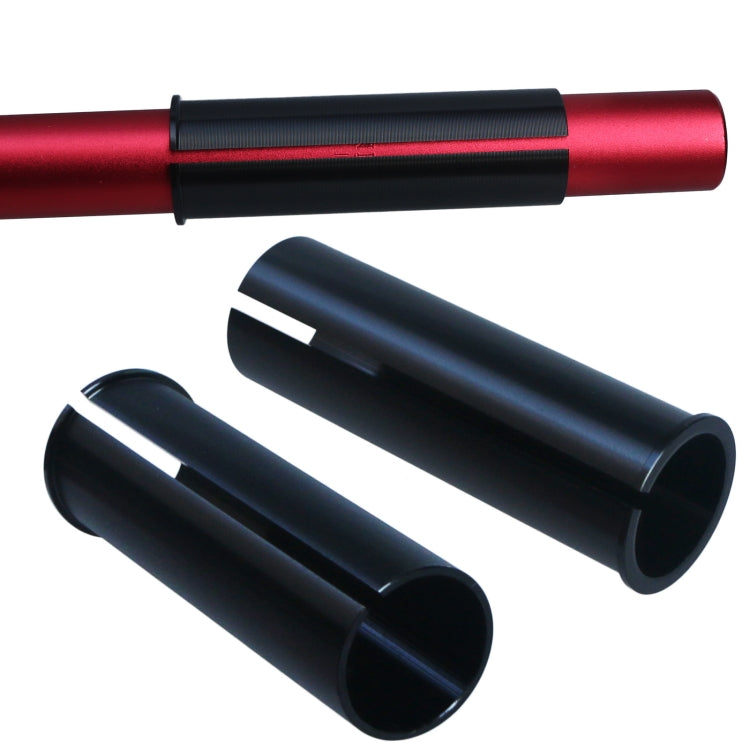 2 PCS FMFXTR Bicycle Seat Tube Reducer Sleeve Conversion Sleeve, Specification: 33.9mm To 27.2mm