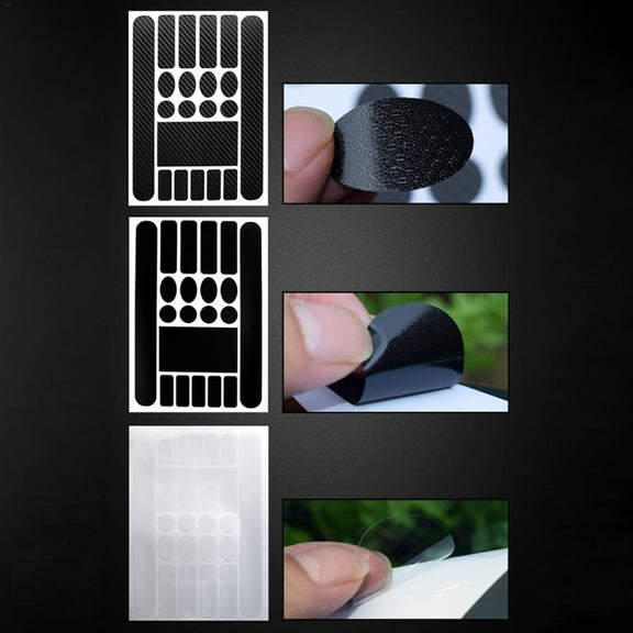 FMFXTR Bicycle Protection Chain Sticker Front Fork Protective Film, Color: Matt Color