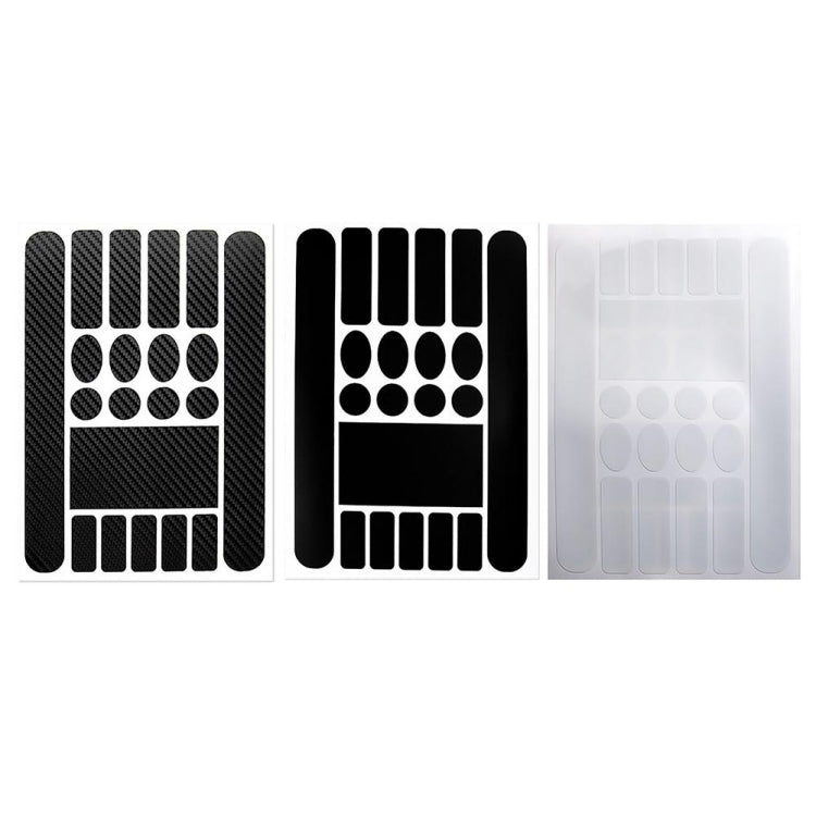 FMFXTR Bicycle Protection Chain Sticker Front Fork Protective Film, Color: Transparent