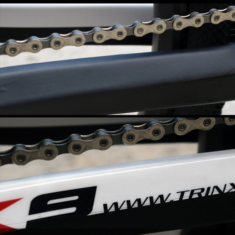 FMFXTR Bicycle Protection Chain Sticker Front Fork Protective Film, Color: Transparent