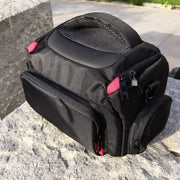Byk-7895 SLR Camera Water-resistant Shoulder Diagonal Bag, Size: M: 30 x 17 x 22cm(Red)