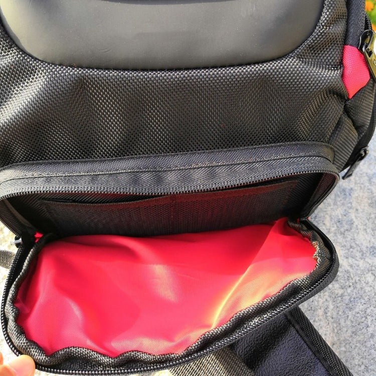 Byk-7895 SLR Camera Water-resistant Shoulder Diagonal Bag, Size: M: 30 x 17 x 22cm(Red)