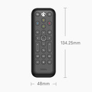 8BitDo Backlit Key Media Remote Control For Xbox, Style: Short Version (Black)