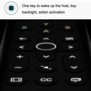 8BitDo Backlit Key Media Remote Control For Xbox, Style: Short Version (Black)
