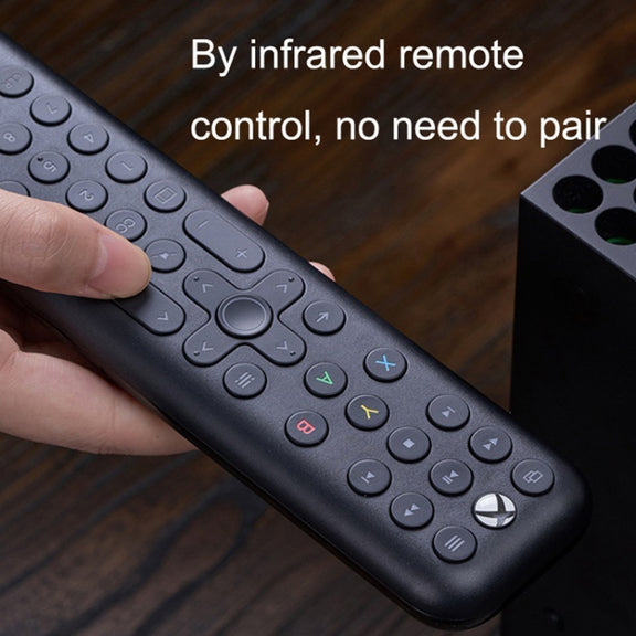 8BitDo Backlit Key Media Remote Control For Xbox, Style: Short Version (Black)