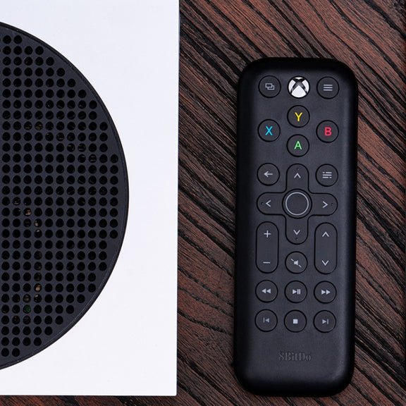 8BitDo Backlit Key Media Remote Control For Xbox, Style: Short Version (Black)