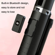 Mobile Phone Live Bracket Bluetooth Telescopic Selfie Tripod, High: 100CM (Stainless Steel)