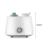 Air Humidifier Home Large Fog Volume Portable Desktop Atomizer, US Plug(White)