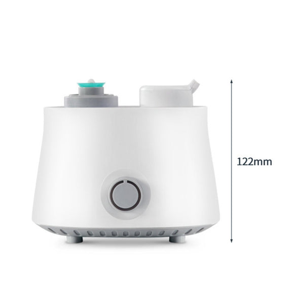 Air Humidifier Home Large Fog Volume Portable Desktop Atomizer, US Plug(White)