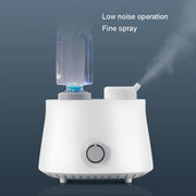 Air Humidifier Home Large Fog Volume Portable Desktop Atomizer, US Plug(White)
