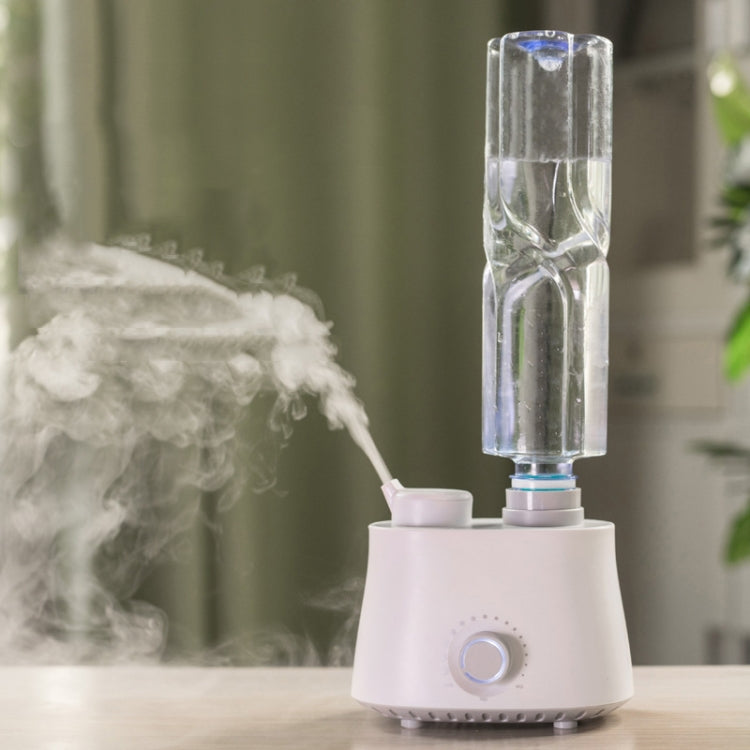 Air Humidifier Home Large Fog Volume Portable Desktop Atomizer, US Plug(White)