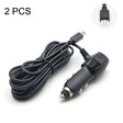 2 PCS Car Charger Driving Recorder Supply Line, Style: 1A+2A(Android Straight Head) - Cables & Connectors by PMC TechLife | Online Shopping South Africa | PMC TechLife | Buy Now Pay Later Mobicred