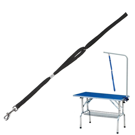 Pet Bath and Grooming Table Fixed Rope Dog Traction Rope, Color: Black