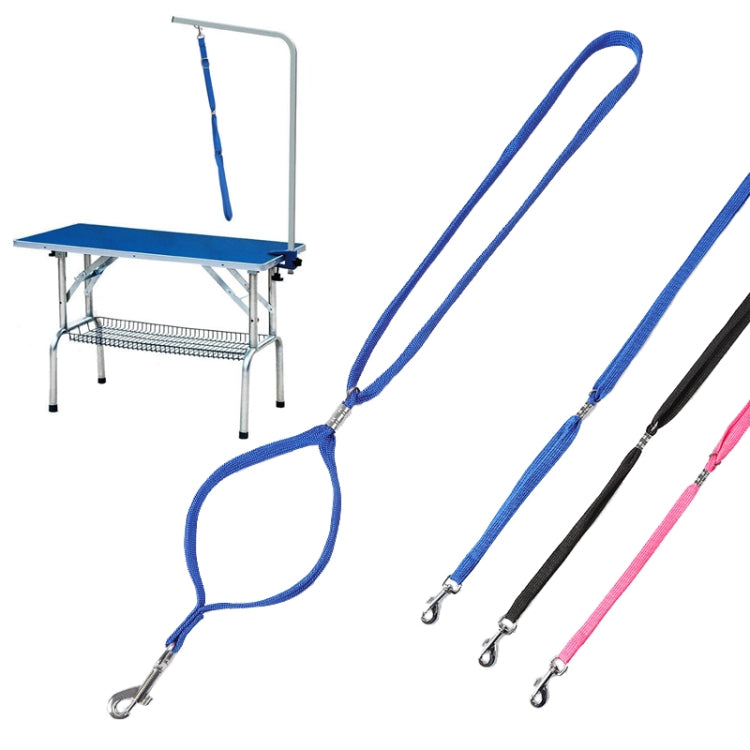 Pet Bath and Grooming Table Fixed Rope Dog Traction Rope, Color: Black