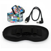 Flight Video Glasses Graffiti Color Headband Fixed Strap For DJI FPV Goggles V2 Strap + Power Line + Pad