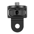 1/4 Inch Screw Converter Tripod Adapter for Sport Camera(Black) - Connection Mount by null | Online Shopping South Africa | PMC TechLife | Buy Now Pay Later Mobicred