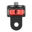 1/4 Inch Screw Converter Tripod Adapter for Sport Camera(Black and Red) - Connection Mount by null | Online Shopping South Africa | PMC TechLife | Buy Now Pay Later Mobicred
