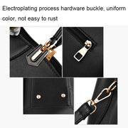 378 Three-dimensional Carved Ladies Handbag(Black)