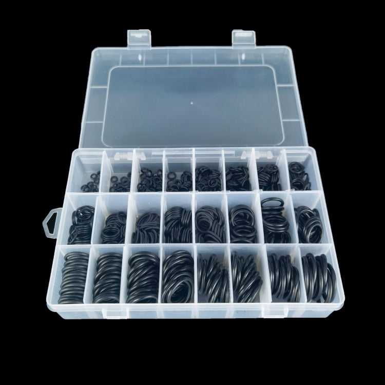 740 PCS / Box  Rubber O-Ring Car Air Conditioning High Temperature Corrosion Resistant Sealing Ring