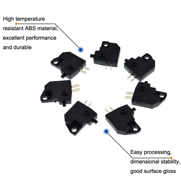 50 PCS Motorcycle Electric Vehicle Upper Pump Brake Switch Disc Brake(Right)