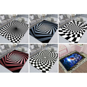 3D Stereo Rectangular Visual Geometric Living Room Carpet, Size: 140x200cm(11)