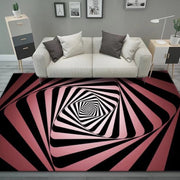 3D Stereo Rectangular Visual Geometric Living Room Carpet, Size: 140x200cm(11)