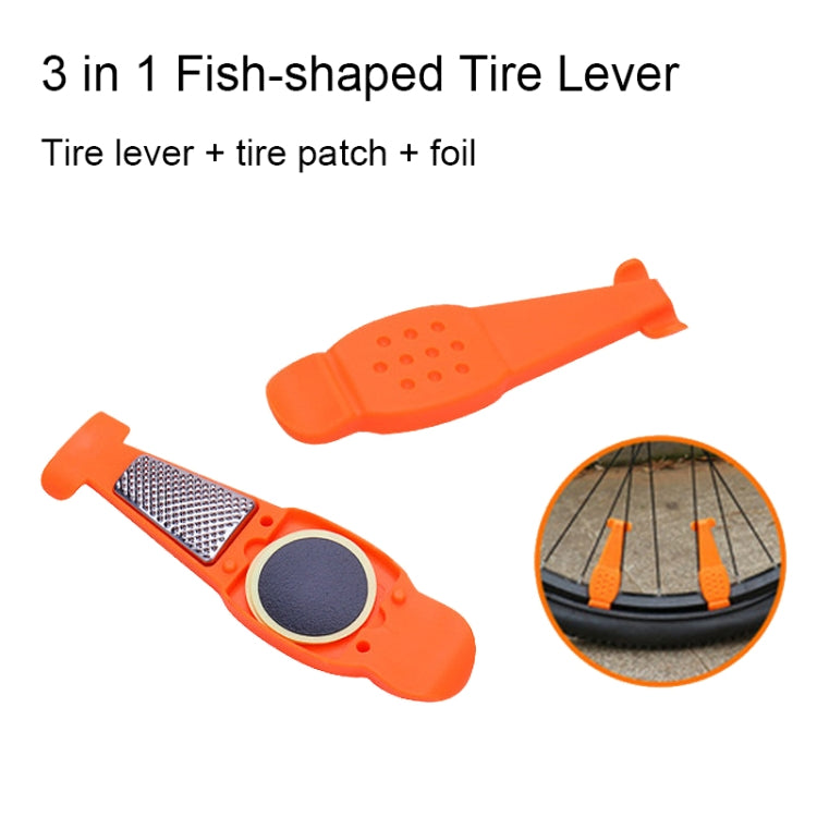 Multifunctional Bicycle Tire Changing Tool, Color: Green