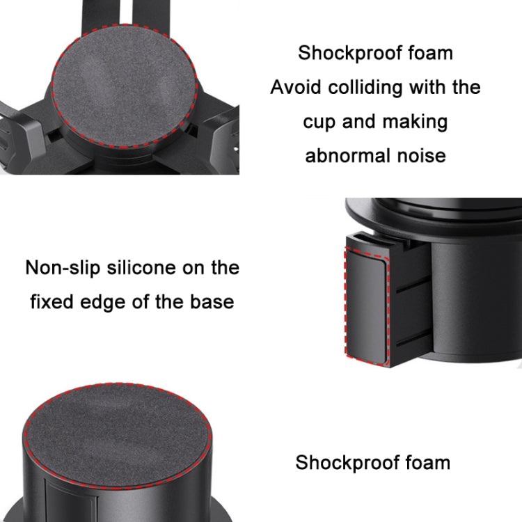 Car Multifunctional Retractable Rotating Water Cup Holder(SD-1048)
