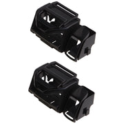 2 PCS SD-1012 Car Multifunctional Drink Holder Garbage Box(Black)