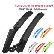 2632 Bicycle Quick Release Mudguards, Style: Ordinary (Red)
