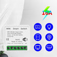 003 WiFi App Remote Voice Control Smart Switch(WiFi+Bluetooth Dual-mode 16A) - Smart Switch by PMC TechLife | Online Shopping South Africa | PMC TechLife | Buy Now Pay Later Mobicred
