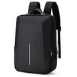 Hard Shell Backpack Alloy Frame Anti-Theft Computer Bag For Men, Color: 8003 Black - Backpack by PMC TechLife | Online Shopping South Africa | PMC TechLife | Buy Now Pay Later Mobicred