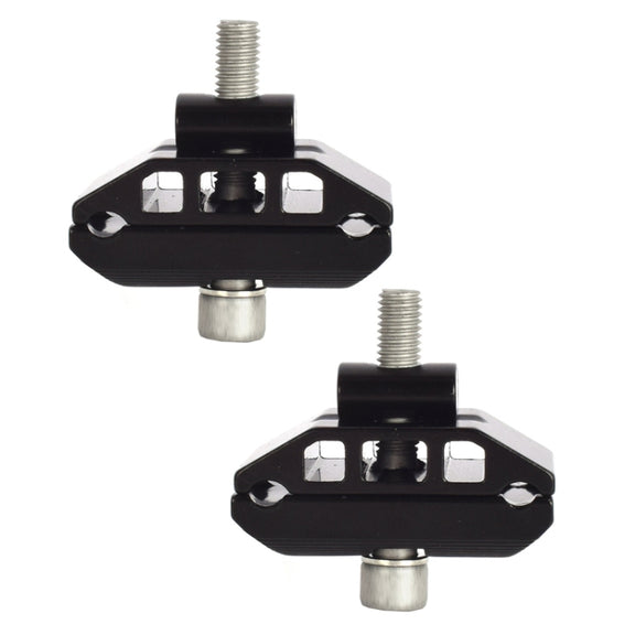 FMFXTR Bicycle Saddle Clamp Code Screw Connector(Double Rail Black)