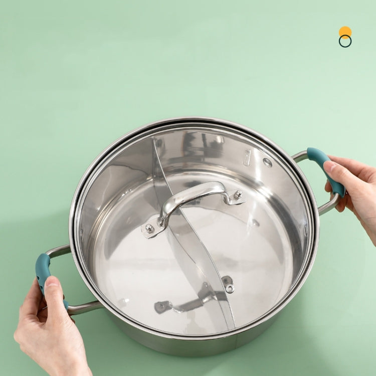 1 Pair Silicone Pot Handle Insulation Cover Iron Pot Handle Cover(Simple Gray)
