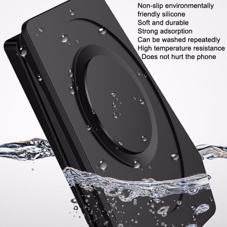 Mobile Phone Tablet Car Holder Suction Cup Instrument Fixed Bracket, Color: Black Carbon Fiber
