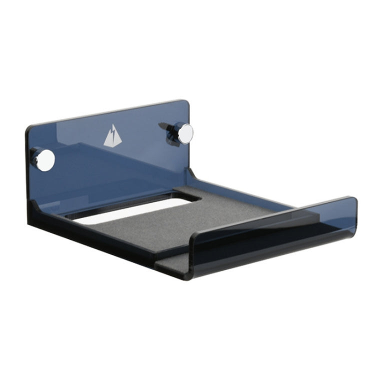 Set Top Box Wall Storage Mount For Amazon Fire TV(Half-transparent Tea Black)