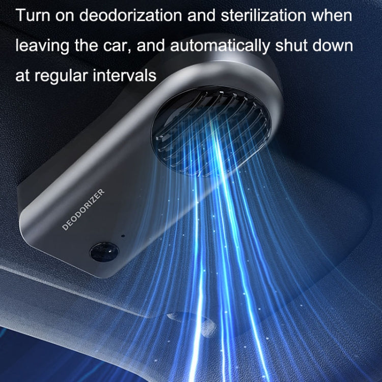 Car Mini Air Purifier Toilet Deodorant Shoe Cabinet Sterilizer(Pink)