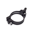 FMFXTR Bike Front Derailleur Clamp Straight Lock Turn to Clamp Converting Seat(Black 31.8mm) - Pipe clamps by FMFXTR | Online Shopping South Africa | PMC TechLife | Buy Now Pay Later Mobicred