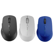 Rapoo M300G 1600DPI 3 Keys Laptop Office Silent Wireless Bluetooth Mouse(Deep Gray)
