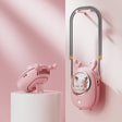 Children Hanging Neck Fan USB Handheld Light Glowing Mini Portable Fan(Pink) - Electric Fans by PMC TechLife | Online Shopping South Africa | PMC TechLife | Buy Now Pay Later Mobicred