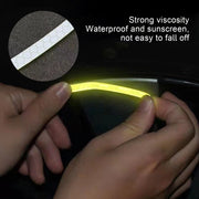 20pcs /Set Car Wheel Reflective Stickers 3D Personal Decoration Tire Warning Stickers(Fluorescence)